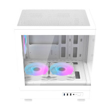 Darkflash DB330M computer case (white) + 3 ARGB fans