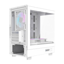 Darkflash DB330M computer case (white) + 3 ARGB fans