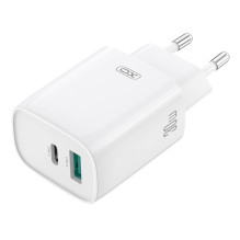 Wall charger XO CE30, 30W, 1x USB-C, 1x USB-A