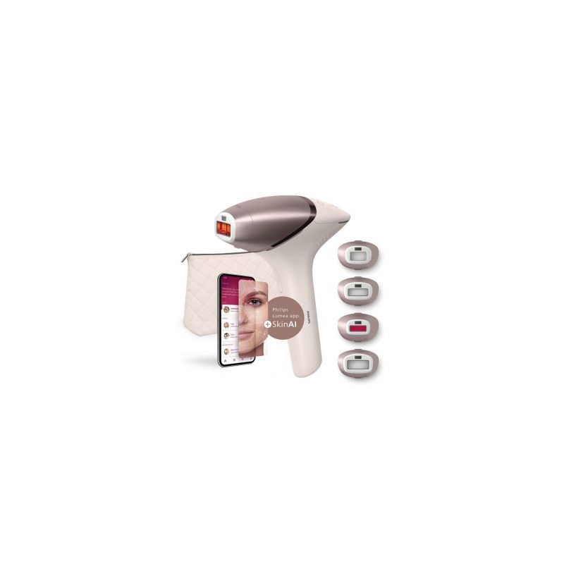 Philips IPL Hair Removal Device with SenseIQ , BRI977 / 00 Lumea 9900 Series , Bulb lifetime (flashes) 450.000 , Number 