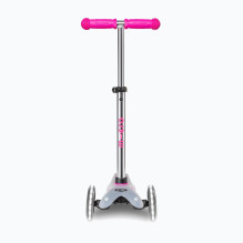 Micro Scooter Mini Deluxe Flux LED Neon Pink