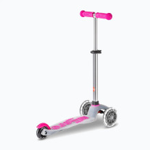 Micro Scooter Mini Deluxe Flux LED Neon Pink