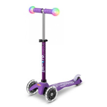 Micro Mini Deluxe Magic Purple LED scooter