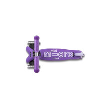 Micro folding scooter Mini DELUXE LED Purple