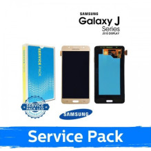 Ekranas skirtas Samsung J510 J5 2016 auksinis (Service Pack)