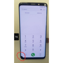 Ekranas skirtas Samsung G960 S9 juodas / atnaujintas (defektuotas 207)
