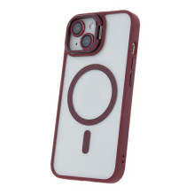 Dėklas &quot;MagCase Extra Lens&quot; skirtas Apple iPhone 16 Pro bordo