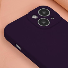 Dėklas &quot;Silicone&quot; skirtas Apple iPhone 16 Pro Max violetinis