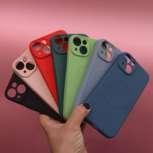 Dėklas &quot;MagCase Silicone&quot; skirtas Apple iPhone 16 Pro Max juodas