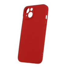 Dėklas &quot;MagCase Silicone&quot; skirtas Apple iPhone 16 Pro Max raudonas