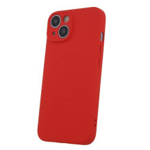 Dėklas &quot;MagCase Silicone&quot; skirtas Samsung S921 S24 raudonas