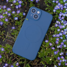 Dėklas &quot;MagCase Silicone&quot; skirtas Samsung S928 S24 Ultra mėlynas