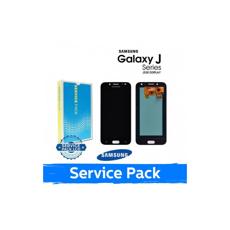 Ekranas skirtas Samsung J530 J5 juodas (Service Pack)