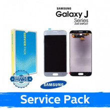 Ekranas skirtas Samsung J330 J3 2017 žydras (Service Pack)