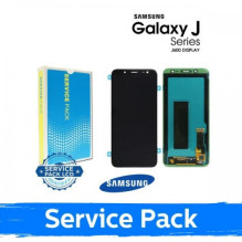 Ekranas skirtas Samsung J600 2018 J6 juodas (Service Pack)