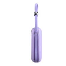 Išorinė baterija Joyroom &quot;JR-L002&quot; violetinis 10000mAh 22.5W (PD / QC3.0) + integruotas Type-C laidas