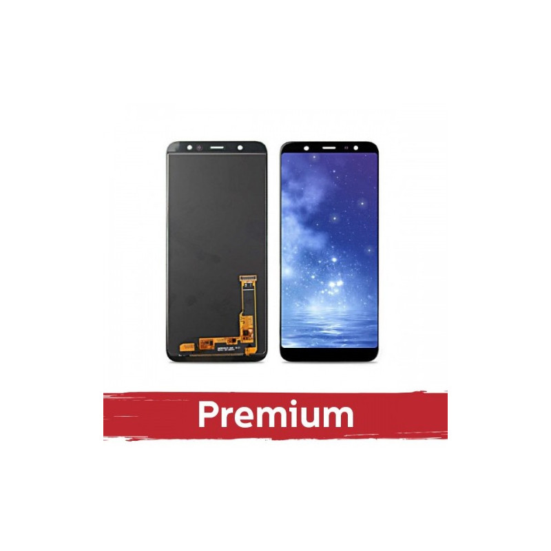 Ekranas skirtas Samsung A605 2018 A6+ juodas OEM