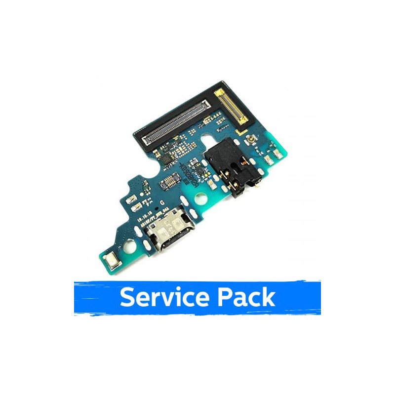 Krovimo lizdas skirtas Samsung A515 2020 A51 su lanksčiąja jungtimi / plata (Service Pack)