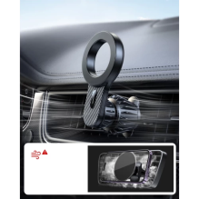 Automobilinis laikiklis Joyroom &quot;JR-ZS355&quot; juodas (skirta iPhone / Magsafe Compatible)(magnetinis / grotelėms)