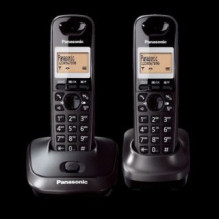 Panasonic Cordless KX-TG2512FXT Black, Caller ID, Wireless connection, Phonebook capacity 50 entries, Conference call, B