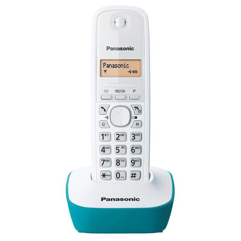 Panasonic Cordless phone KX-TG1611FXC White, Caller ID, Wireless connection