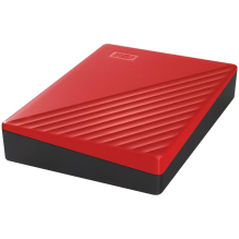 HDD External WD My Passport (6TB, USB 3.2) Red