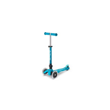 Micro folding scooter Mini DELUXE LED Aqua