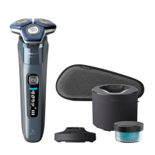 Philips SHAVER Series 7000 S7882 / 55 Drėgnas ir sausas elektrinis skustuvas, valymo indas ir maišelis