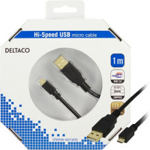 USB Micro DELTACO įkrovimo...