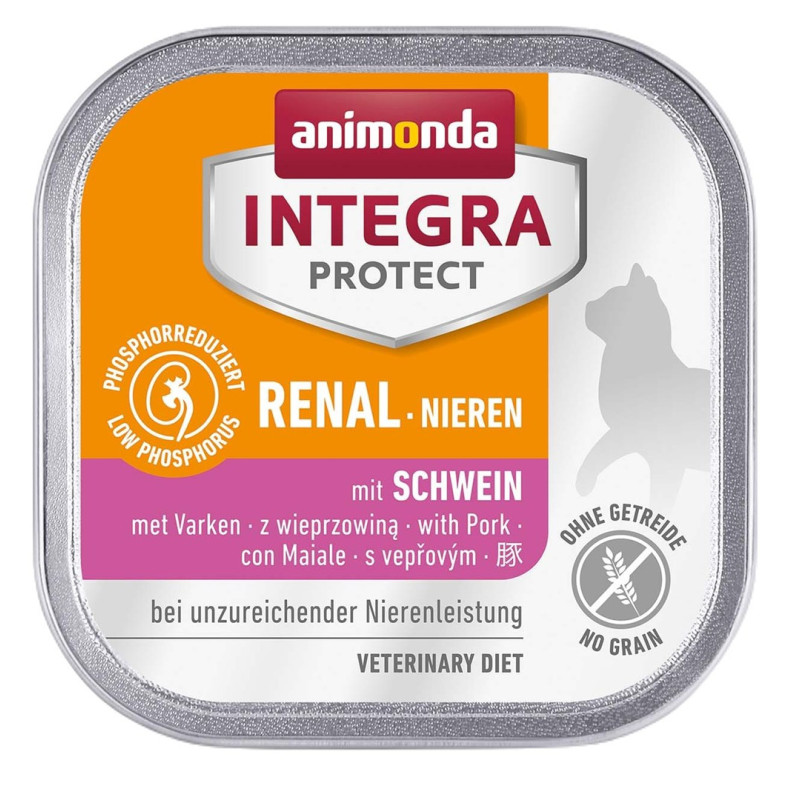 ANIMONDA Integra Protect Renal Pork - wet cat food - 100g