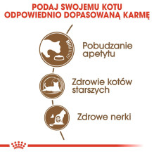 Royal Canin Senior Aging 12+ Sausas kačių maistas Paukštiena, Daržovės 0,4kg