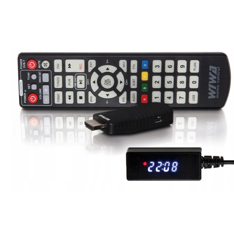 DVB-T / T2 WIWA H.265 MINI LED imtuvas