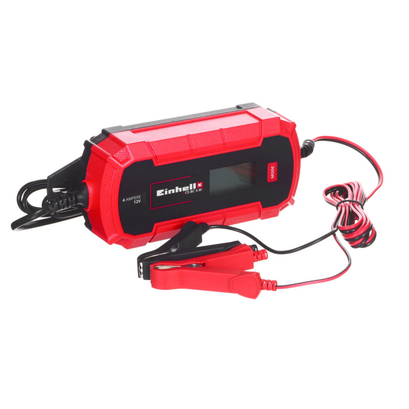 Einhell CE-BC 4 M vehicle battery charger 12 V Black, Red