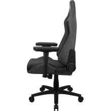 Aerocool CROWNASHBK, Ergonomic Gaming Chair, Adjustable Cushions, AeroWeave Technology, Black