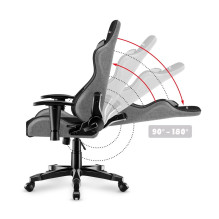 Gaming chair for children Huzaro HZ-Ranger 6.0 Gray Mesh, gray and black