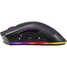 Defender GM-709L Warlock 52709 belaidė pelė žaidėjams su RGB foniniu apšvietimu