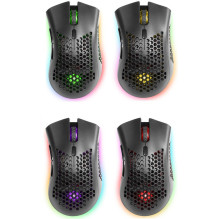 Defender GM-709L Warlock 52709 belaidė pelė žaidėjams su RGB foniniu apšvietimu