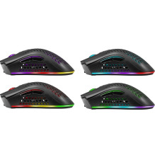 Defender GM-709L Warlock 52709 belaidė pelė žaidėjams su RGB foniniu apšvietimu