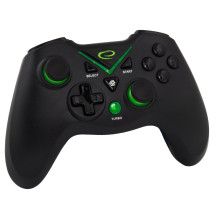 Esperanza EGG112K žaidimų valdiklis Gamepad PS3, XBOX ONE, PC USB 2.0 Black