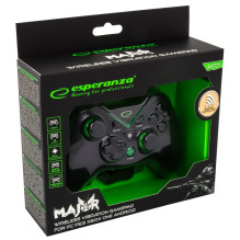 Esperanza EGG112K žaidimų valdiklis Gamepad PS3, XBOX ONE, PC USB 2.0 Black