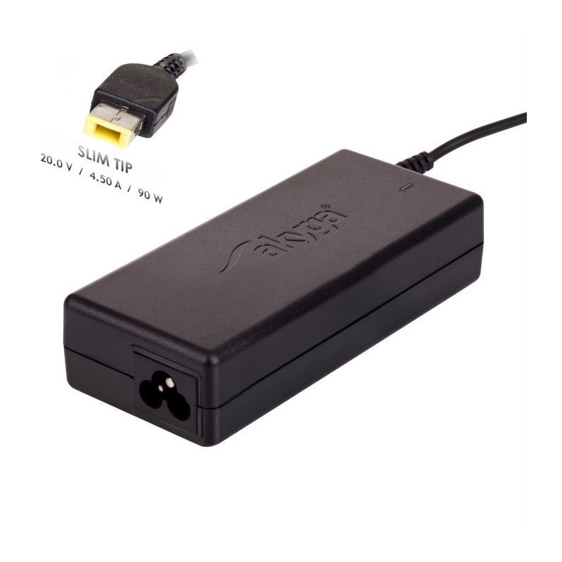 Charger for laptop Akyga AK-ND-29 (20V / 4.5A 90W) Slim Tip LENOVO 1.2m