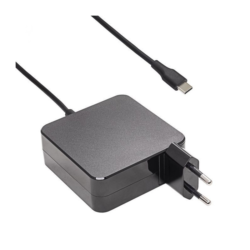 Nešiojamojo kompiuterio pakrovėjas Akyga AK-ND-60 (5-20V / 2.25-3A 45W) USB type C 1.2m Power Delivery