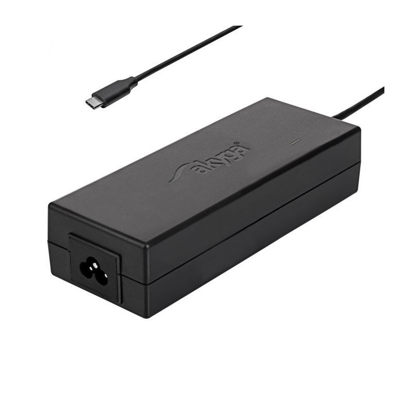 Nešiojamojo kompiuterio pakrovėjas Akyga AK-ND-79 (5-20.2V / 2-4.3A 87W) USB type C 1.2m