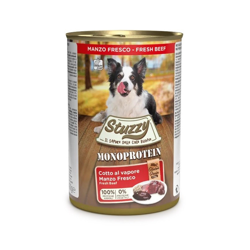 STUZZY Monoprotein Beef - wet dog food - 400 g