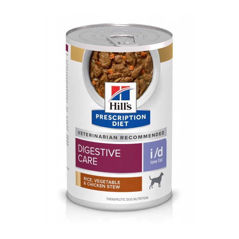 HILL'S PD Canine Digestive Care Low Fat i/d Troškinys – Šlapias šunų maistas – 354 g