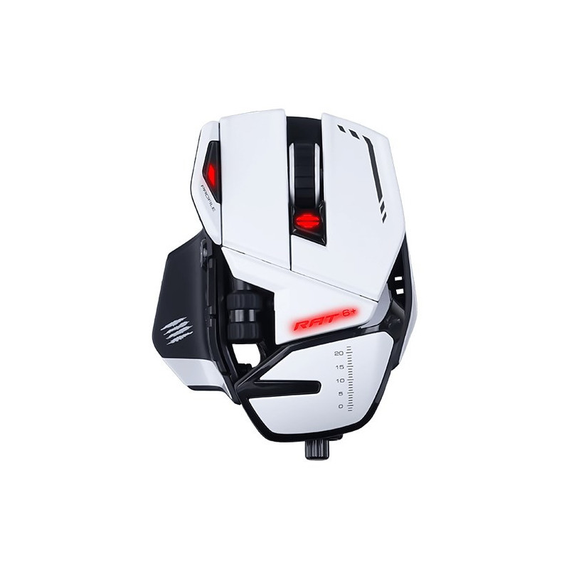 Mad Catz R.A.T. 6+ mouse Right-hand USB Type-A Optical 12000 DPI