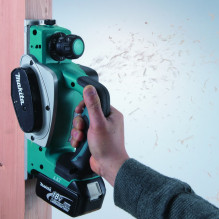 Makita DKP180Z elektrinis oblius 14000 RPM Juoda, Mėlyna