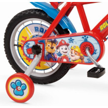 Vaikiškas dviratis 14&quot; Paw Patrol Red 1478 Boy NAUJAS TOIMSA