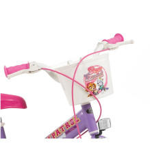 Children's Bike 14&quot; Paw Patrol Purple 1480 Girl TOIMSA