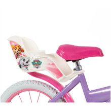 Children's Bike 16&quot; Paw Patrol Purple 1680 Girl TOIMSA